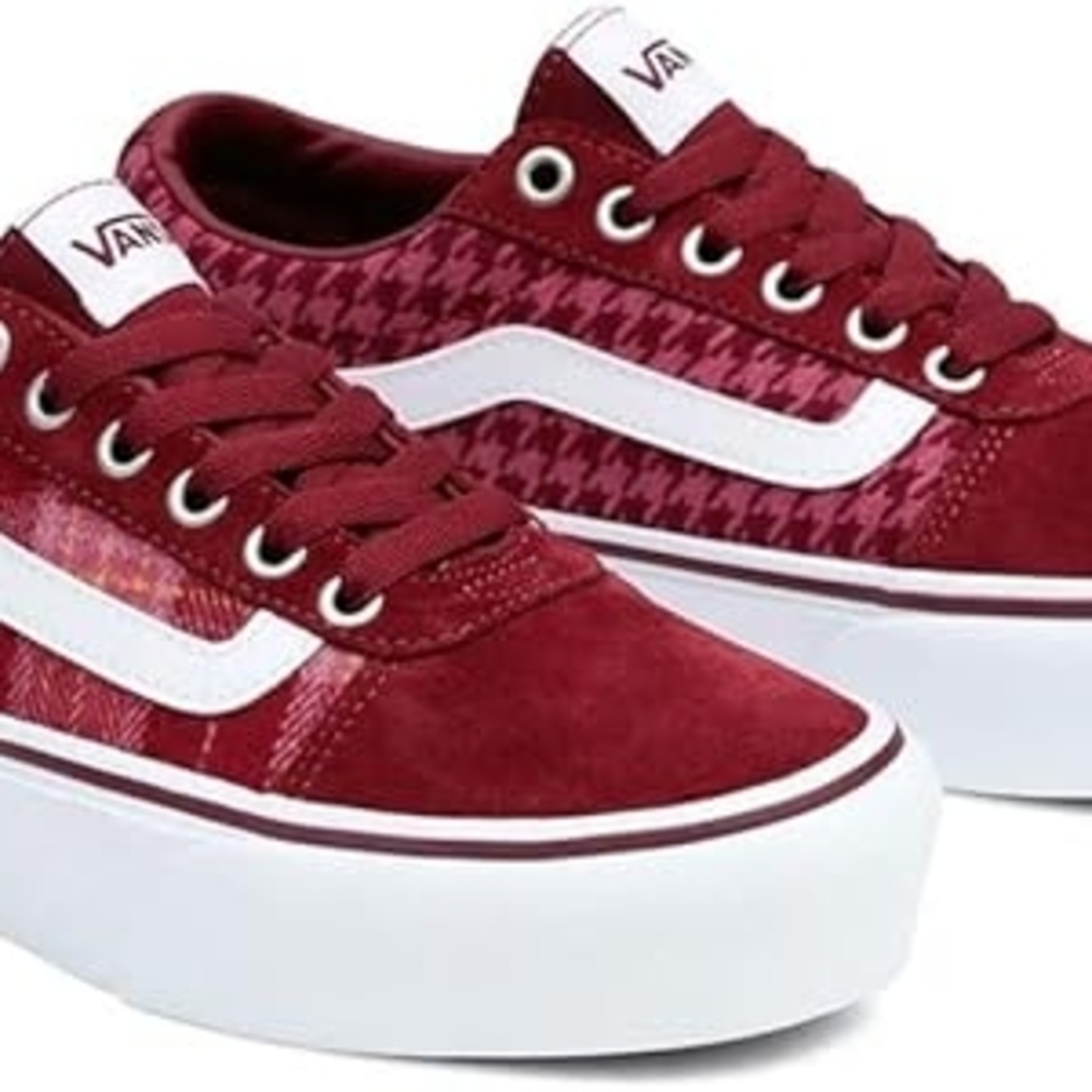 Vans Platform Ward Lo Port Plaid Sneakers